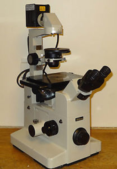 Nikon TMD Diaphot Phase Contrast  Inverted Microscope