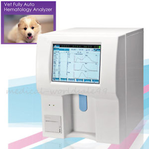 Vet/Animals Full Auto Hematology Analyzer Animals Blood Analytical Instrument CE