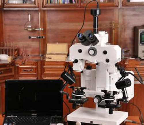 4x-115x FORENSIC INVESTIGATION BULLET - EVIDENCE COMPARISON MICROSCOPE -Sale