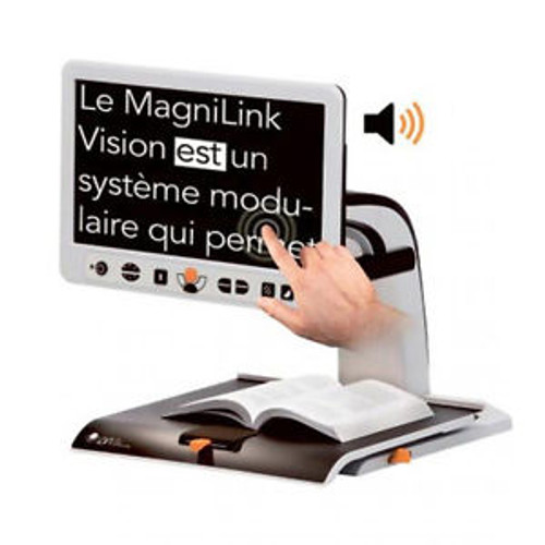 MagniLink Vision Text to Speech (TTS) HD 23 Inch Widescreen Color Auto Focus