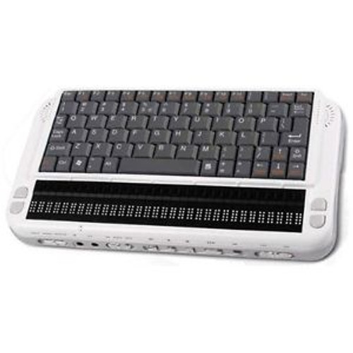 Hims Braille Sense U2 QWERTY KEYBOARD Notetaker & MP3 Player, Note Taker, Blind