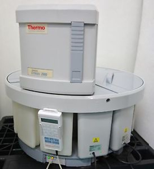 THERMO ELECTRON SHANDON CITADEL 2000 CAROUSEL-TYPE TISSUE PROCESSOR + CONTROLLER