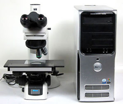 Nikon Eclipse LV100D Microscope 100x 20x Objectives DMP3000 Software & Computer