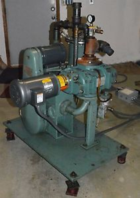 Stokes Microvac 148-401 Rotary Vacuum Pump with Roots Blower 50 CFM