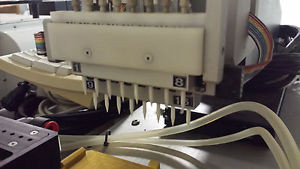 Cartesian Technologies Presys 4040C 85Q liquid handler w/2 SynQuad-08 dispensers