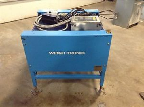 Weigh-Tronix CVC 3624 M 100 LB Pound 36 x 24 Inch Check Weigh Conveyor Scale