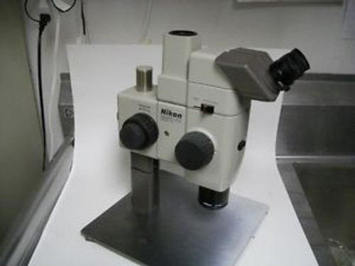 High Resolution Nikon SMZ-U Stereo Microscope Zoom ratio1:10 ED Plan 2x FL