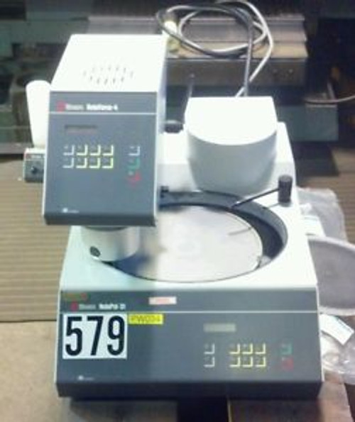 Struers RotoPol-31 Grinding Base 12 w/ RotoForce-4 Grinding Head 480VAC MINT Struers RotoPol-31 Grinding Base 12 w/ RotoForce-4 Grinding Head 480VAC MINT