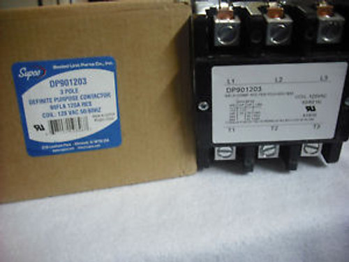 Contactor 3 Pole 90 Amp 120 Volt Coil #Dp901203