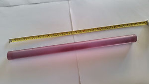 Professional, vintage, silicate Nd:glass laser rod, 45 mm dia. x 680 mm length