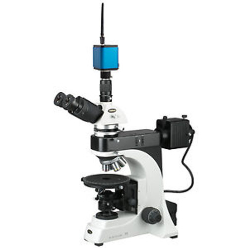 50X-1250X EPI Infinity Polarizing Microscope + HD WiFi Camera
