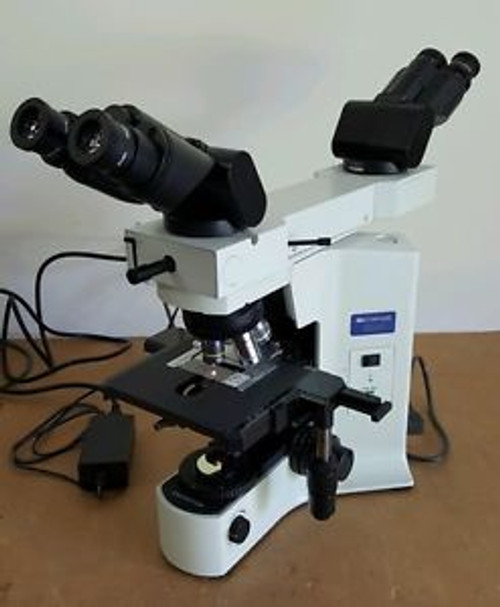 Olympus Microscope BX41 with front to back bridge