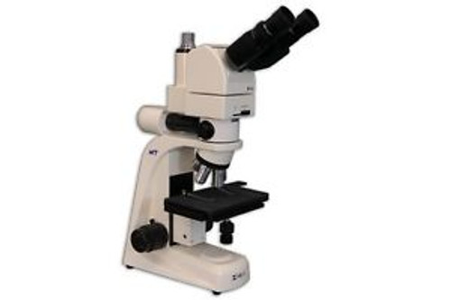 Meiji Techno MT7100EH Halogen Ergonomic Tri Brightfield Metallurgical Microscope