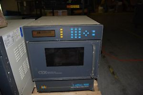 CEM LabWave 9000 Microwave Moisture Solids Analyzer POWER TESTED AS-IS
