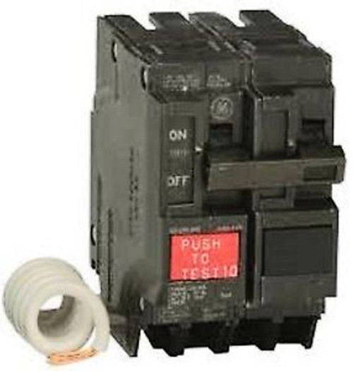 Ge Plug In Circuit Breaker Thql2130Gf1  Model 5  2P 30A 120/240V New