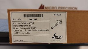 Leica 10447097 Horizontal Arm Esd Sold As Is