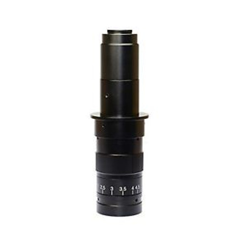 Monocular Max 180X Zoom C-Mount Glass Lens Adapter F/ Industry Microscope Cam...