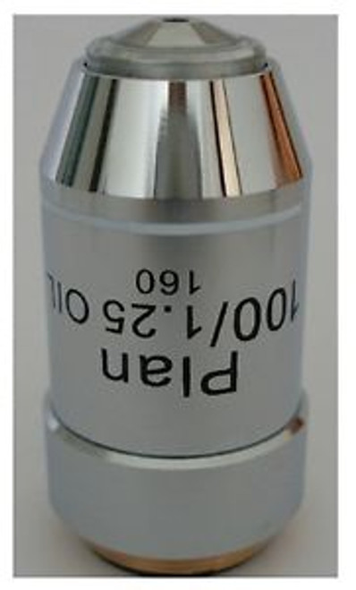 Metallurgical Microscope PLAN Achromatic 100X DIN Oil Objective Lens