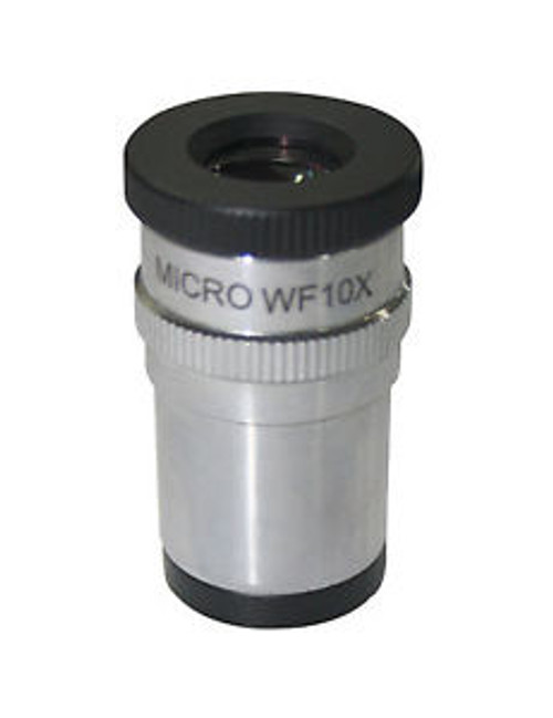 Microscope WF 10x Eyepiece Grid scale reticule with 100 Parts for Counting