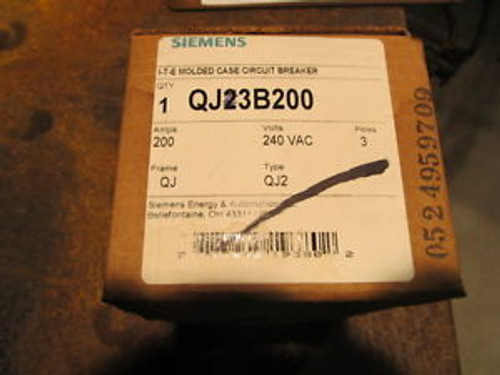 Ite Siemens Oj23-B200 200A Circuit Breaker