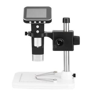 HPS001 500X USB HD Digital Electronic Microscope Portable 8 LED Magnifier B4R4