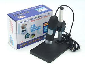 1-25/400X Magnifier Microscope Endoscope AV TV Connector Industrial Microscope