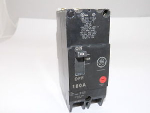 New General Electric Ge Tey2100 2P 100A 480V Breaker 1-Year Warranty