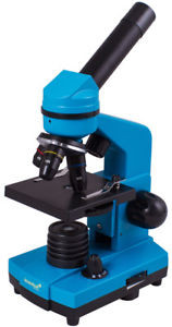 Levenhuk Rainbow 2L Azure MicroscopeBright and stylish educational microscope wi
