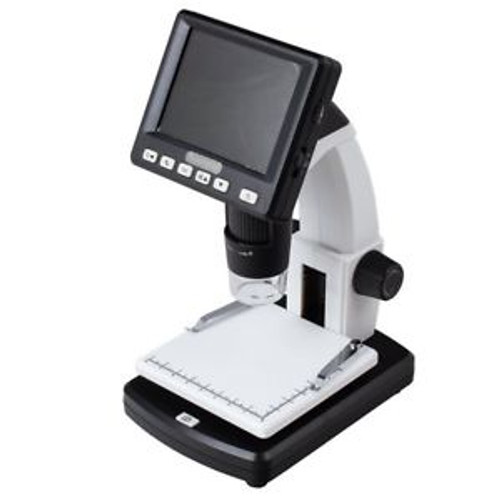 3.5 Lcd 500 X Desktop Digital Microscope 5Mp Hd Pc Usb Includes Free 4G Tf Card