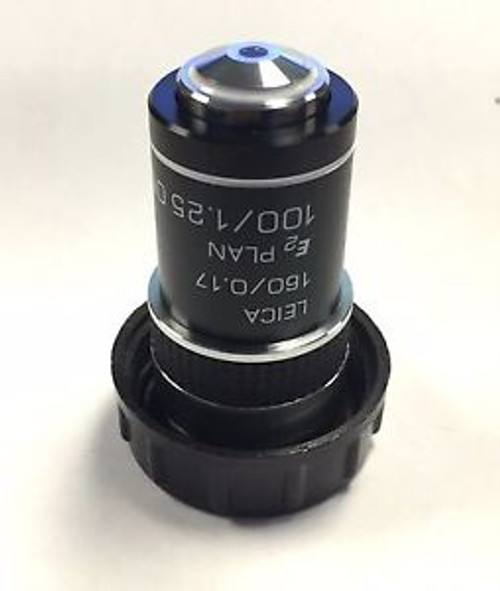 Leica E2 Plan 100X Oil Microscope Objective 13494035 - Brand New! 100X/1.25 Na