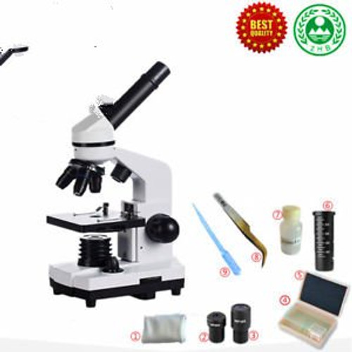 Biological Microscope Zoom 1600 Times Animal And Plant Blood Analysis Instrument