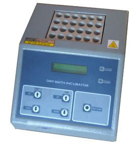 Mini Dry Bath Incubator +5C Above Ambient To 100C Degree Lcd Display