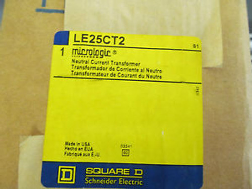 Square D Le25Ct2 Neutral Current Transformer