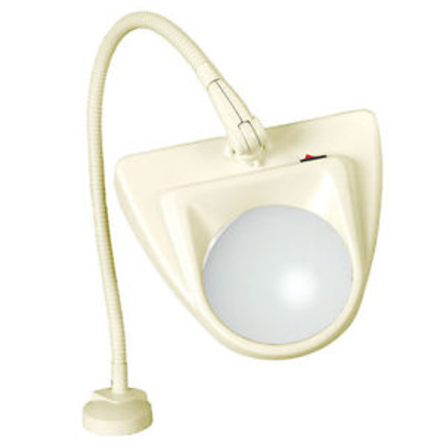 Dazor 5 Diopter Almond Clamping Magnifier Lamp With Flex Arm