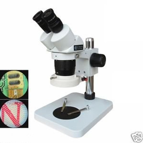 Zoom 20X-40X Binocular Stereo Microscope For Cell Phone Mobile Repair Led Light