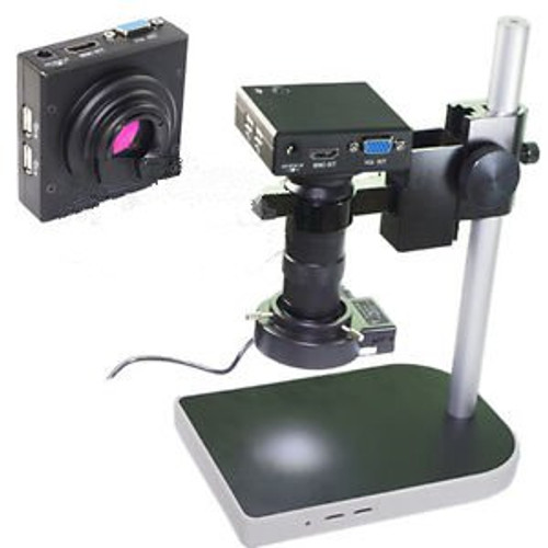 100X Measuring 1080P Hdmi Vga Hd Industrial Lab C-Mount Lens Microscope Camera S