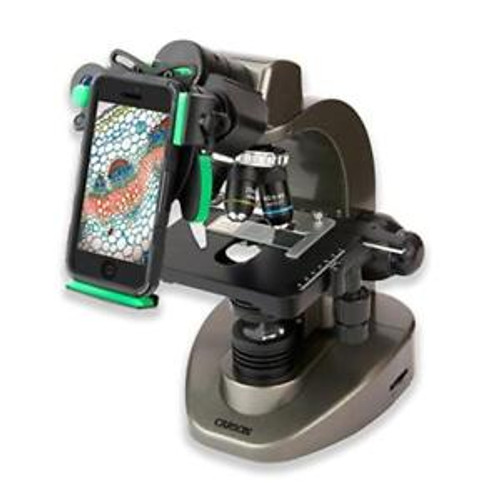 Cars-Ms160Un-40X - 1600X Table-Top Microscope With Universal Smartphone Adapter