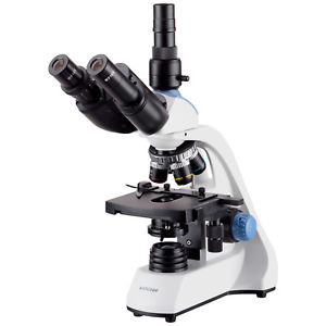Amscope 40X-2500X Led Trinocular Compound Microscope + Mechanical Stage + 10Mp C