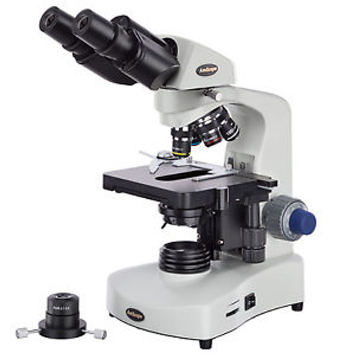 Amscope 40X-1000X 3W Led Siedentopf Binocular Darkfield Compound Microscope