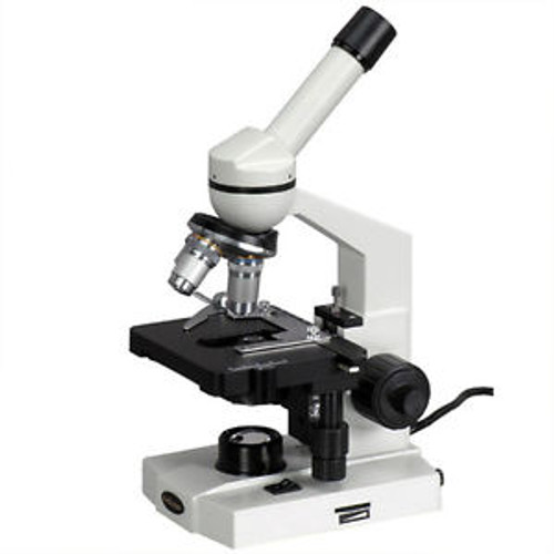 Amscope M600A 40X-1600X Monocular Biological Compound Microscope