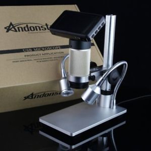 Andonstar Adsm201 Hdmi 1080 Digital Microscope Electronic Inspection Pcb Repair~
