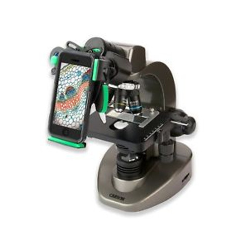 Carson Advanced 40X-1600X Compound Microscope With Universal Smartphone Optic...