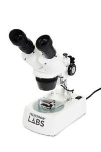Celestron Labs S10-60 Stereo Microscope10X20X Eyepiecestwo Sets Of : 44208