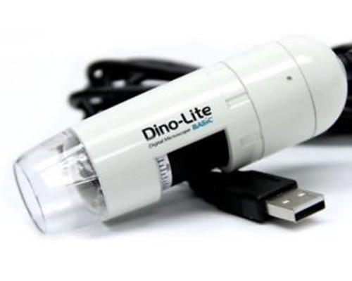 Dino-Lite Usb Handheld Digital Microscope 10X-220X Magnification (White)