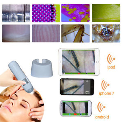 Wifi Ht-W35 Magnifier 5X-200 Analysis Smartphone Pc Hair Skin Scalp Microscope