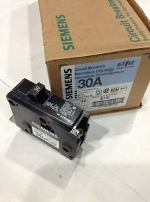 Siemens / Ite B130 New Circuit Breaker 1 Pole 30 Amp 120 Vac (Box Of 12)