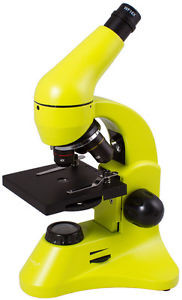 New Levenhuk 69079 Rainbow 50L Plus Lime Microscope Magnification: 641280X