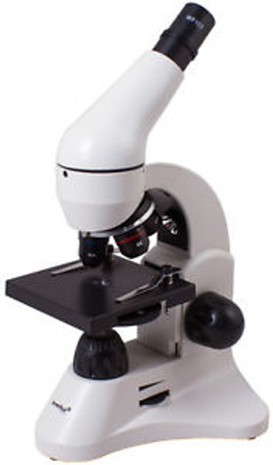 Levenhuk Rainbow 50L Moonstone Microscope monocular 40-800x with case 69071
