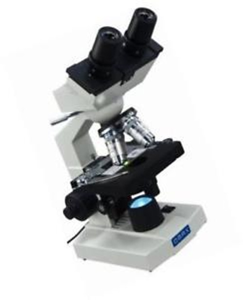 40X-2000X Lab Led Binocular Compound Microscope With Double Layer Mechanical