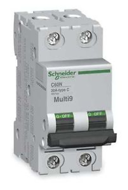 Schneider Electric Mg24517 Circuit Breaker D Curve 2 Pole 2A